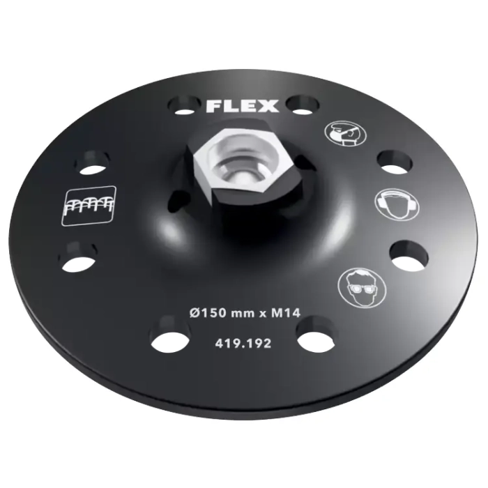talerz szlifierski na rzep FLEX 419192 GDE 10